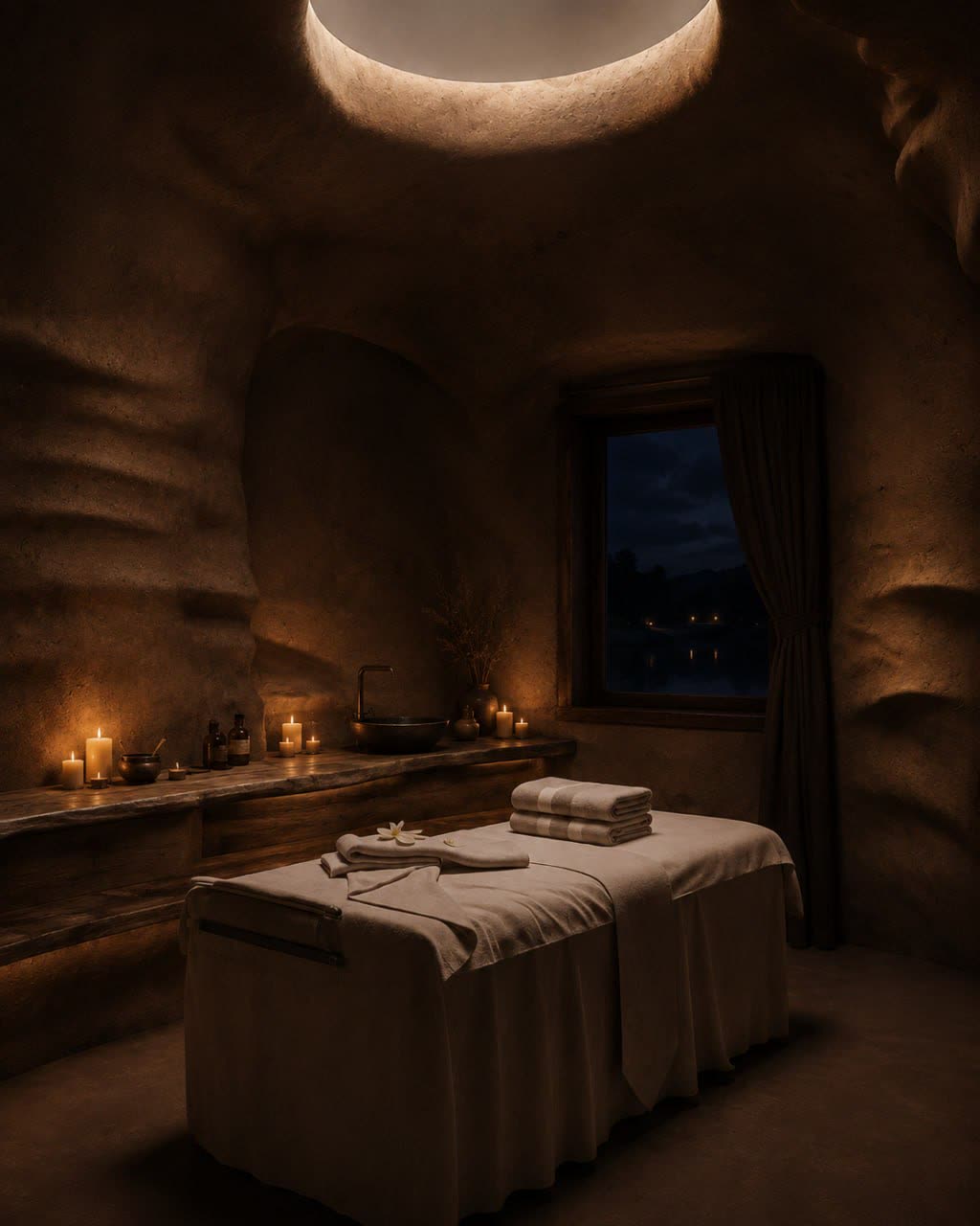 SPA-пространство комплекса АРАКАЙ со световым куполом — визуализация