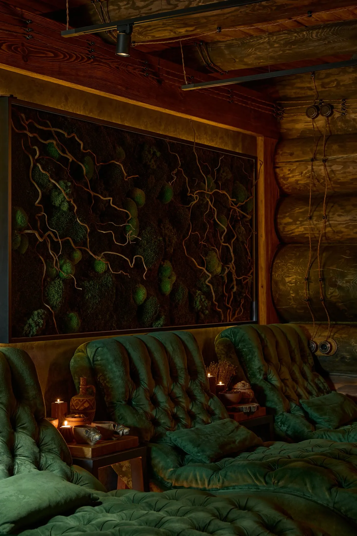 Интерьер бани Chalet — сеть VOLKI